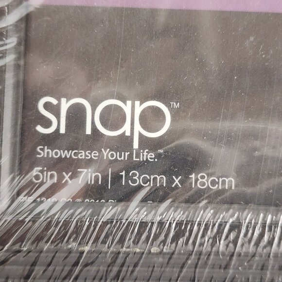 Pinnit Black Trim Snap Showcase Your Life 3pk 5"x7" Glass Cover Picture Frames - Picture 16 of 16